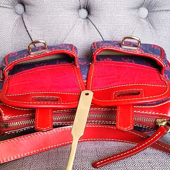 Dooney & Bourke - Denim saddle bag - Picture 8 of 17